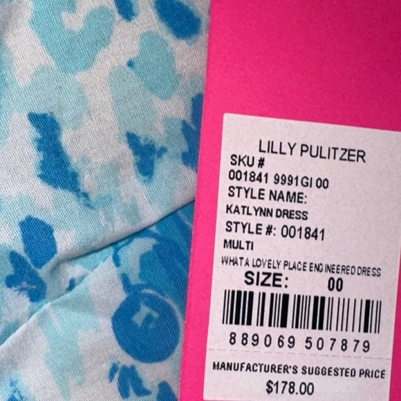 Lilly Pulitzer Katlynn Dress What A Lovely Place - Picture 2 of 3